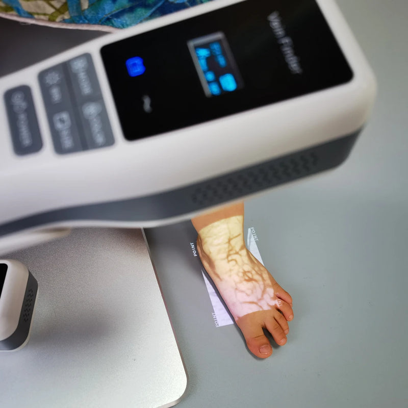 HF-410A 의료 얼굴 어린이 정맥류 정맥 이미징 적외선 감지기 휴대용 책상 모바일 스탠드 브래킷 정맥 파인더 뷰어 기계