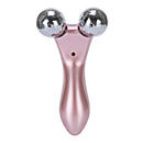 Mikro-bieżące wibracje y kształt 3D wałek kosmetyczny 360 obracać pełny masaż twarzy ciało podnośnik skóry Dokręcić zmarszczek