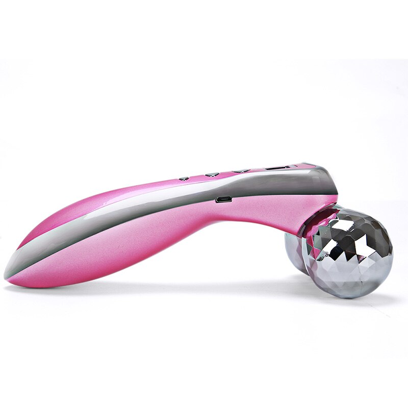 Micro-huidige vibratie Y-vorm 3D Roller Schoonheidsmassager 360 Roteren Volledige Massage Gezicht Body Skin Lifting Draai Rimpel Remover