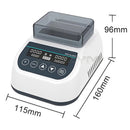 Mini incubatore per bagno secco da laboratorio, bagno in metallo, temperatura costante, termostato, riscaldatore, incubatore, con blocco riscaldante, 0,2/0,5/1,5/2 ml