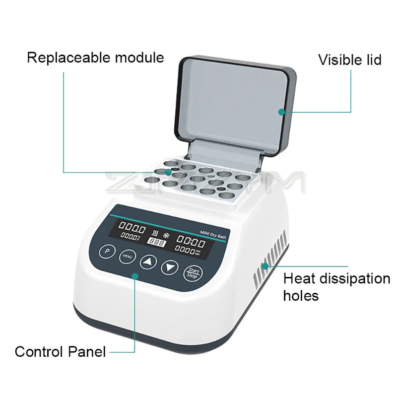 Mini Heating Dry Bath Incubator | Thermostat Heater Incubator | Block ...