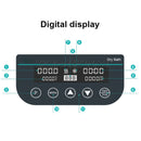 Mini incubatore per bagno secco da laboratorio, bagno in metallo, temperatura costante, termostato, riscaldatore, incubatore, con blocco riscaldante, 0,2/0,5/1,5/2 ml