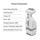 Mini HIFU Focused Ultrasonic Massager RF Body Anti Cellulite Slimming Fat Removal Device Weight Loss  Wrinkle Removal Machine