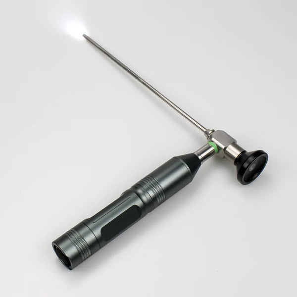 Mini Tıbbi Endoskop Taşınabilir El LED Yüksek Parlaklık KBB Endoskop USB LED Mini Soğuk Işık Kaynağı