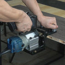 Plantilla para embutir, sistema de carpintería de espiga suelta, muescas de corte, accesorios, soporte de ranurado 2 en 1, sujetadores invisibles