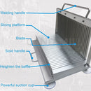 Multi-function slicing hand pressure thickened stainless steel double-blade sharp manual slicer, vegetable cooked food slice