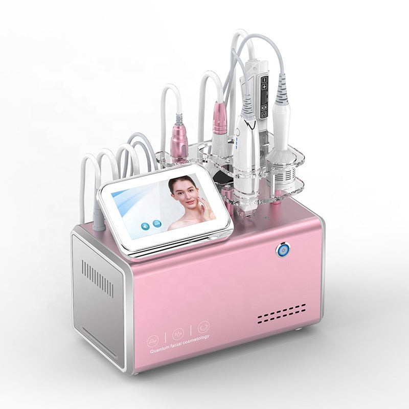 Multifunctional 5 in 1 Skin Care RF Lifting EMS Mesotherapy Facial Machine Skin Rejuvenation Vacuum Hydration beauty machine