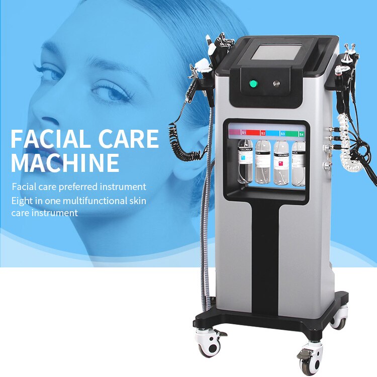 Multifunctional 10 In 1 Hydra Facial Microdermabrasion Hydro Machine