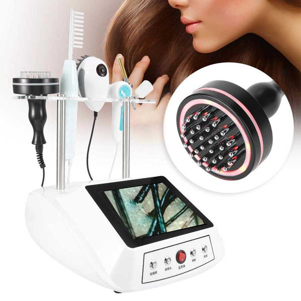 Instrumento multifuncional para el cuidado del cuero cabelludo, medidor de pulverización, máquina para el cuidado del cabello, dispositivos para el cuidado de la piel, pulverizador para peluquería