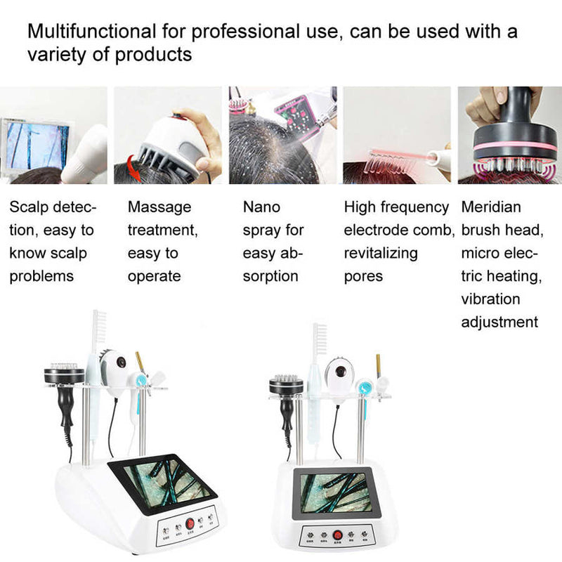 Multifunctional Scalp Care Instrument meter Spray Hair Care Machine Head Skin Care Devices Sprayer for Hair Salon