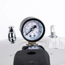 НОВАЯ емкость для отверждения зубных протезов в стоматологической лаборатории, стерилизующая пневматическая емкость для полимеризации с манометром.