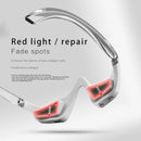 НОВИНКА EMS Micro-Current Eyes Relax Massager Red Light Therapy Relief Eye Fatigree Dark Circles Remover Electric Eye Massage Tool