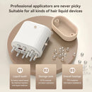 새로운 EMS 두피 마사지 브러시 루트 빗 애플리케이터 병 헤어 오일 모발 성장 제품 두피 오일 애플리케이터 안티 탈모