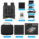 NV003 4K UHD プロフェッショナル WIFI 双眼望遠鏡 52M ピクセル 10X ズーム デジタル 800M 赤外線ナイトビジョン 狩猟キャンプ用