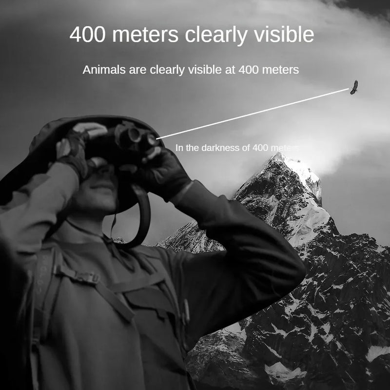 NV8160 ナイトビジョン双眼鏡 1080P HD 8x デジタル赤外線ヘッドマウント狩猟望遠鏡 400 メートル監視キャンプ用品