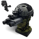 NV8160 ナイトビジョン双眼鏡 1080P NV8000 デジタル赤外線狩猟望遠鏡、ヘルメット取り付けブラケットアダプター付き