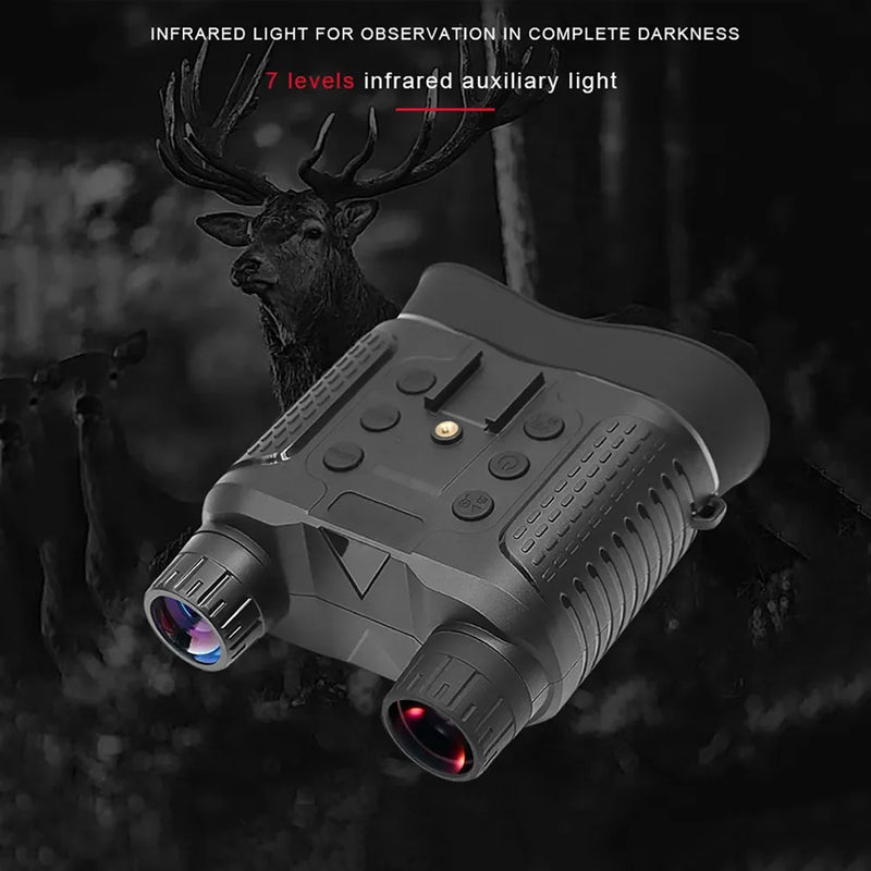 NV8160 Éjszakai látótávcső 1080P NV8000 Digitális infravörös vadászteleszkóp sisakrögzítő adapterekkel