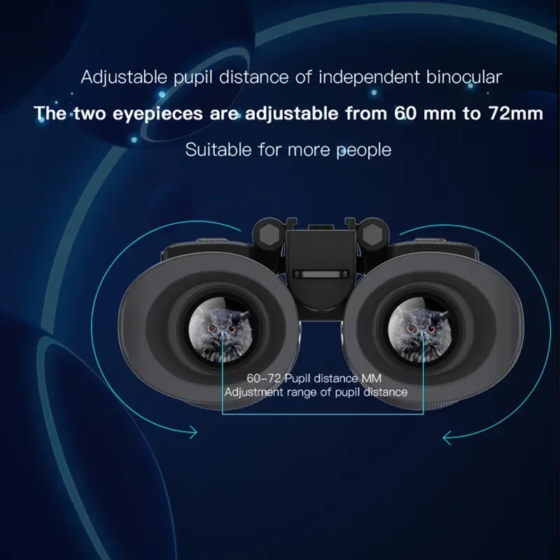 Binocolo per visione notturna NV8300 Pro Zoom digitale 8X 3D 4K UHD 36MP Telescopio binoculare professionale a infrarossi per la caccia