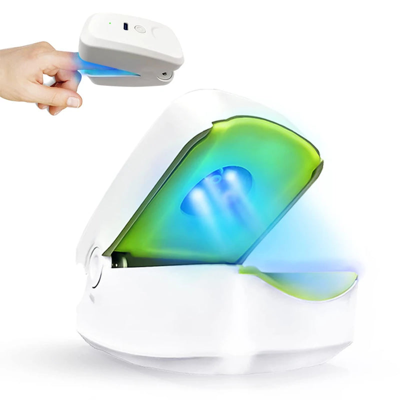 Nail Fungus Cleaning Laser Device Blue Light Nail Therapy for Damaged Discolored Thick Toenails Nail