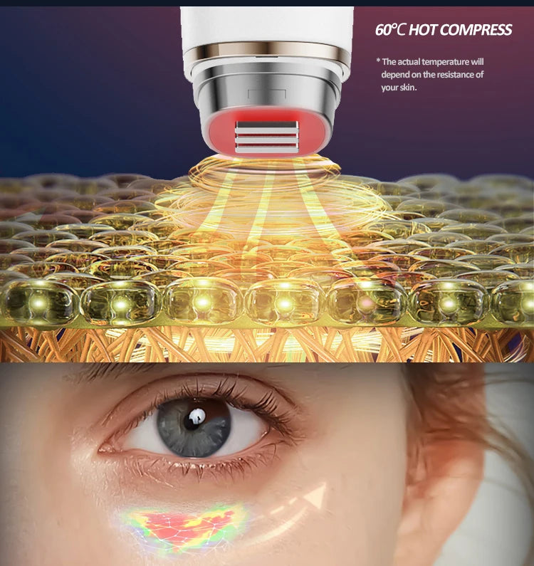 New EMS Device Multi-function Beauty Apparatus Massage Eye Pen for Dark Circles Eye Bag Wrinkle Lifting Firming Eye Machine