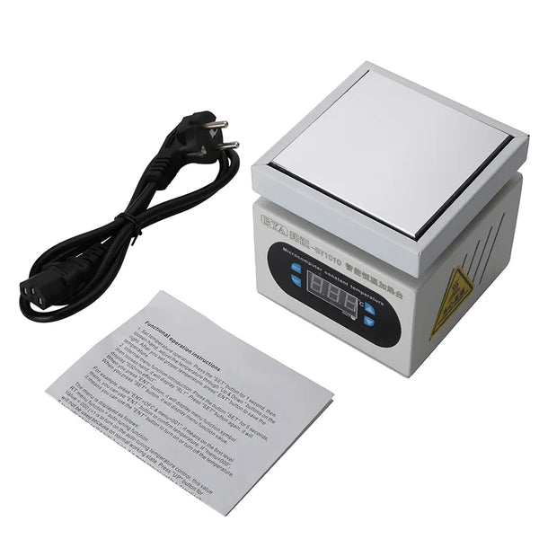 New Heating Station Electronic Hot Plate Table Preheating Platform 0~400℃ For BGA PCB SMD Phone LCD Touch Screen Repair