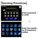 Nouvelle Machine pneumatique de thérapie par ondes de choc pour le traitement ED, soulagement de la douleur, masseur professionnel de Relaxation corporelle par ondes de choc 12 bars