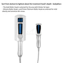 Nowy profesjonalny masaż antycellulitowy 360 stopni 9D próżniowy wałek kulowy wewnętrzny urządzenie do masażu do drenażu limfatycznego