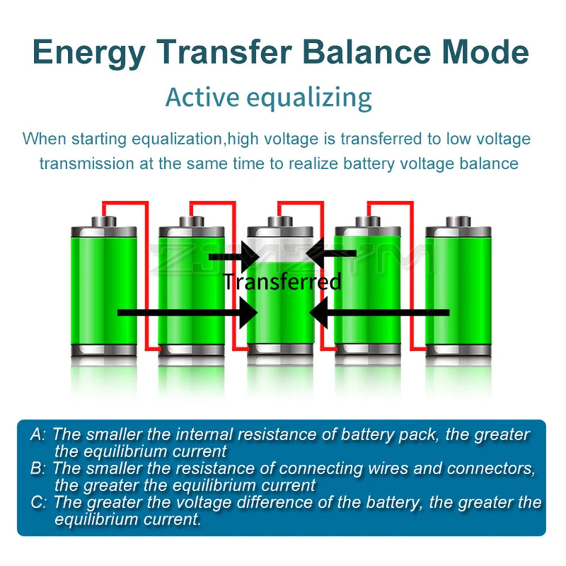 New Sunkko 5616 Battery Balance Controller Lithium Battery Pack ...
