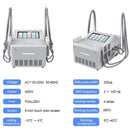 Cyro EMSlim 4 cuscinetti di raffreddamento non invasivi per la rimozione della cellulite Piastra per il congelamento del grasso per la perdita di peso con la macchina per la bellezza domestica EMSlim SPA