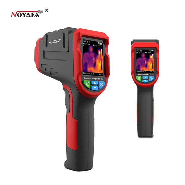 Noyafa كاميرا حرارية تعمل بالأشعة تحت الحمراء كاشف التدفئة الأرضية NF-521 تصوير درجة الحرارة تصوير 2000 بكسل ميزان حرارة تصوير