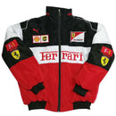 Chaqueta de carreras de F1 Ferrari OMP UPS Jaguar Chaqueta de equipo de carreras de publicidad Embroidery Craft A187 A121