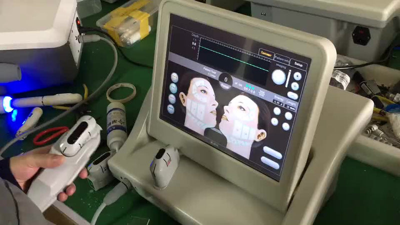 Fokussiertes Ultraschall-HIFU-Gerät Anti-Falten-Hautstraffungsgerät Gesichtslifting-Körperschlankheits-Schönheitsgerät
