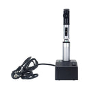 Ophthalmic Desktop Wiederaufladbares Direkt-Ophthalmoskop- und Retinoskop-Kombinationsset mit Aluminium-Tragekoffer und Halogenlampe