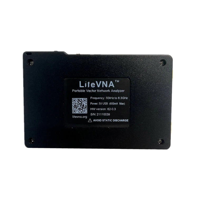 Original Hugen 50 kHz ~ 6,3 GHz tinyVNA - LiteVNA 62 2,8 "analyseur de réseau vectoriel d'affichage antenne HF VHF UHF