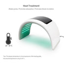 PDT Facial LED Máscara Facial 6 Cores Luz Fototerapia Máquina Terapia de Calor Anti Envelhecimento Remoção de Pontos de Acne Dispositivo de Rejuvenescimento da Pele
