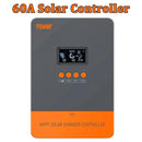 POW-M60-PRO 60A 4-ступеневий контролер сонячного зарядного пристрою MPPT 12/24/36/48 В з автоматичним визначенням РК-дисплея з регулятором чорного світла