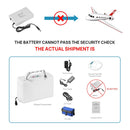 Bärbar 3L Oxygen Concentrator Oxygen Machine