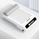 L'UGX draagbare nagelstofzuiger 70W oplaadbare professionele nagelstofafscheider ventilator sterke kracht verstelbare snelheid schonere nagels