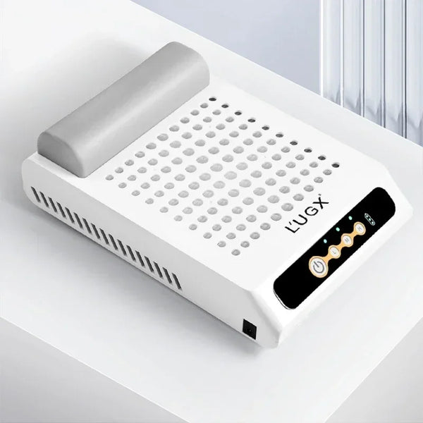 L'UGX Aspirapolvere portatile per unghie 70W Ventilatore professionale ricaricabile per collettore di polveri per unghie Potente potenza regolabile Aspirapolvere per unghie