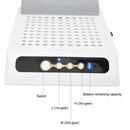 L'UGX draagbare nagelstofzuiger 70W oplaadbare professionele nagelstofafscheider ventilator sterke kracht verstelbare snelheid schonere nagels