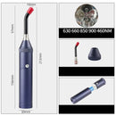 ポータブル赤色光赤外線治療装置口内炎唇治療ハンドヘルド取り外し可能な口腔理学療法杖健康鎮痛