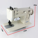 Tragbare Gehfuß-Zickzackstich-9-Zoll-Armleder- und Hochleistungsnähmaschine 106-RPL