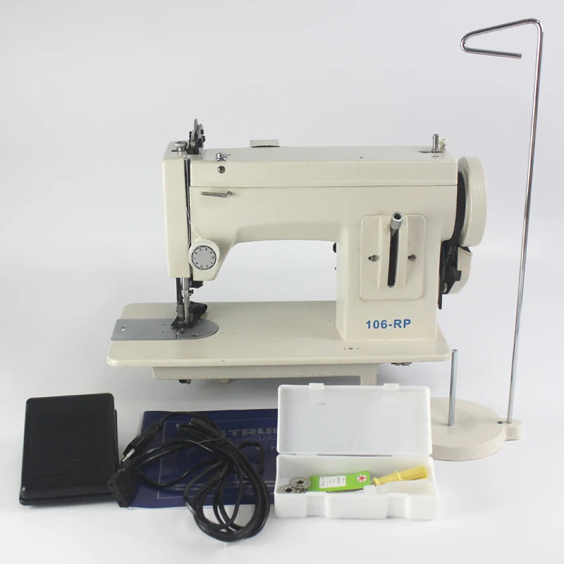 Portable Walking Foot Zigzag Stitch 9 Arm Leather And Heavy Duty Sewing Machine 106 RPL