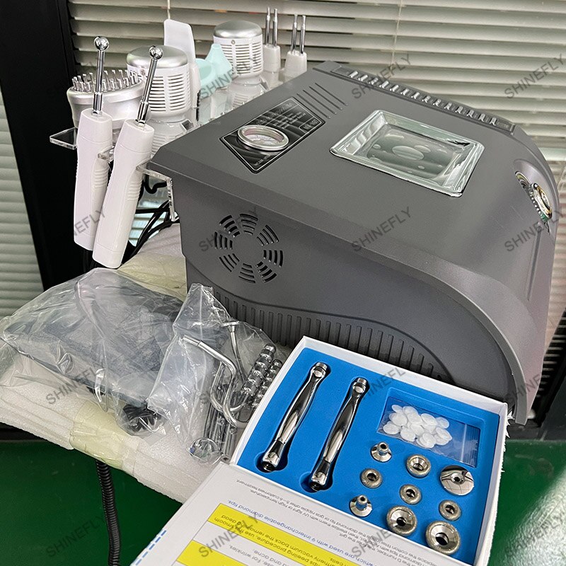 Portable beauty 7 in 1 equipment multi-functional beauty equipment diamond dermabrasion skin rejuvenation machine