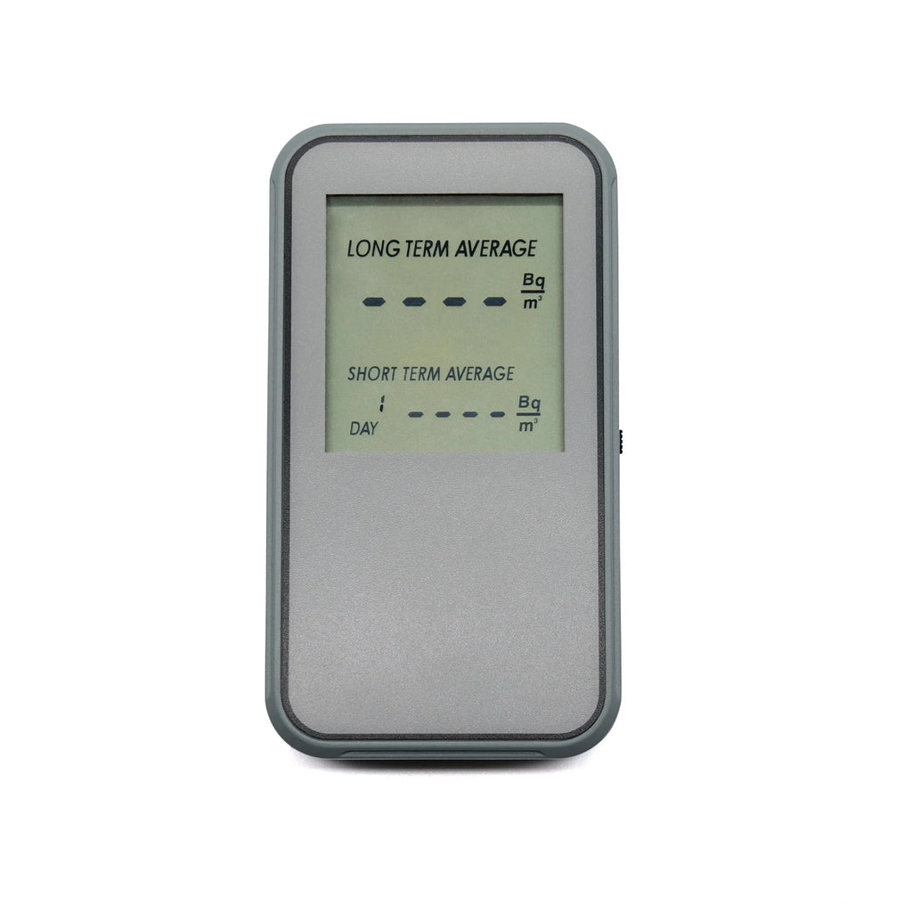 Portable household radon detector, intelligent radon gas detection