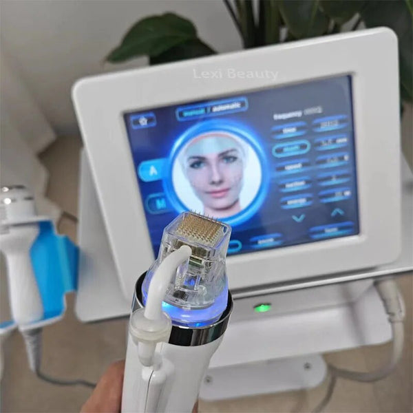 Portable morpheus 8 professional machine Radio Frequency Gold Micro Needle Skin Lifting And Tightening Anti-Aging Acne Removal