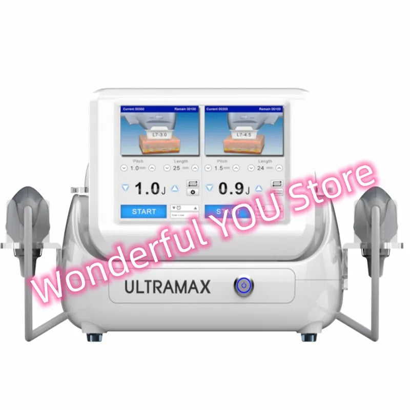 Professional 7D Machine Ultra Face Lifting Anti-wrinkle Skin Lifting Body Slimming Wrinkle Removal with 2 Handles Device Origina