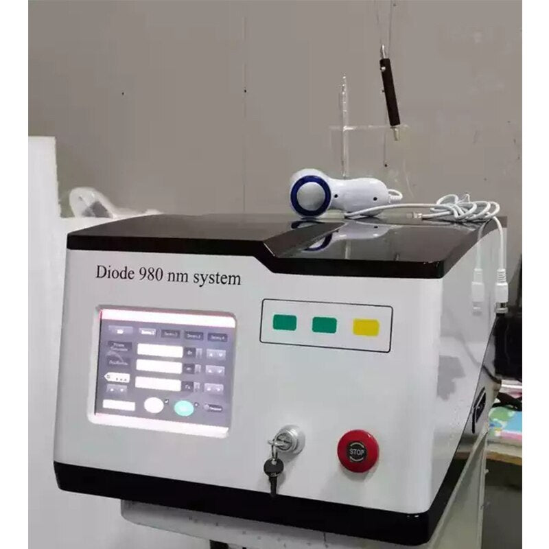 Professional Weight Loss Aesthetic Equipment 980nm 60W Diode Vein Vascular Remover Lipolysis Fat Removal Sliming Machine