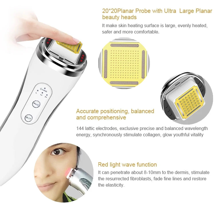 Radio Frequency Facial Lifting Machine Dot Matrix Wrinkle Removal SKin ...