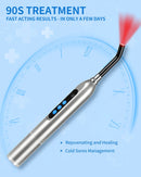 Kırmızı Işık Terapi Cihazı Kablosuz LED Yakın Kızılötesi Uçuk ve Canker Boğaz Işık Terapisi Ağrı Giderme Cilt Bakımı Güzellik Değnek